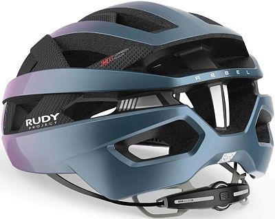 Превью Шлем велосипедный Шлем велосипедный RUDY PROJECT Rebel Lilac/Blue Avio Metal Shiny